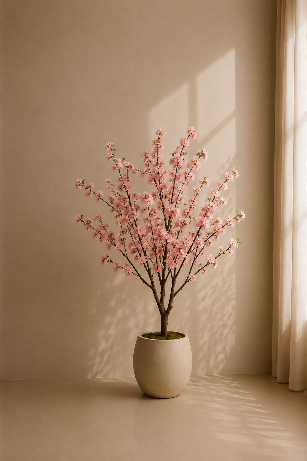 Rosa kirsebærtre 135 cm