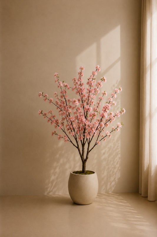 Rosa kirsebærtre 135 cm